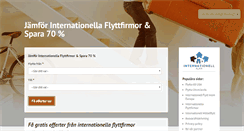 Desktop Screenshot of internationell-flytt.se